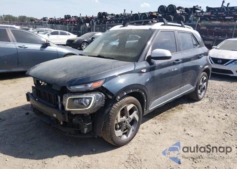 2021 Hyundai Venue Denim z USA, uszkodzony, nr VIN KMHRC8A39MU111498